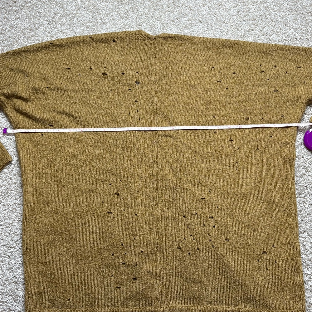 Papermoon Distressed Open Cardigan - Picture 4 of 4